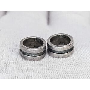 Vintage Sterling Silver Charm Pair (2)